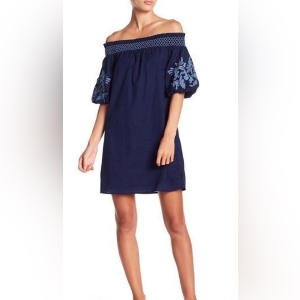 BeachLunchLounge Carmen off the shoulder dress.  XL